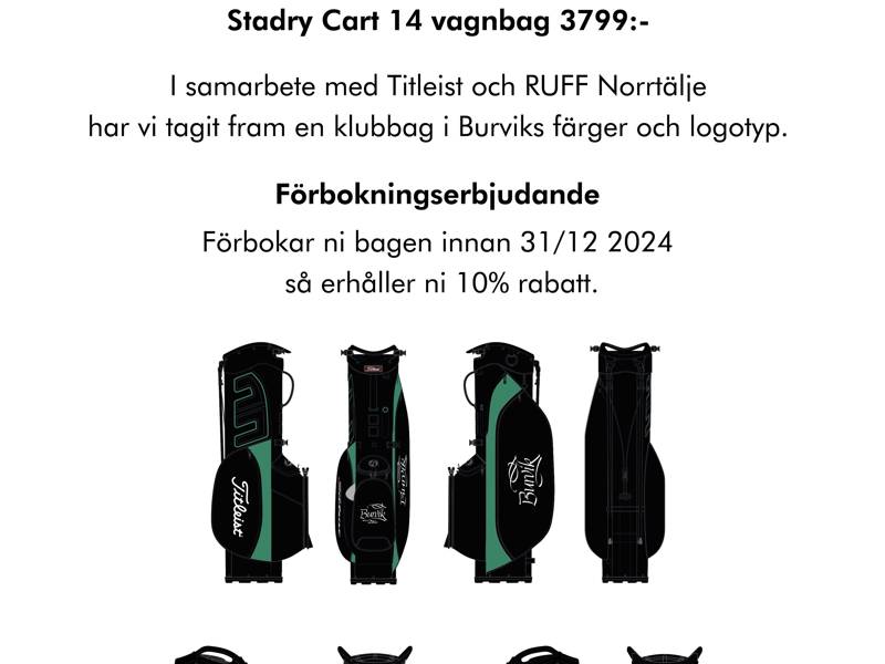 Erbjudande från shopen/RUFF Norrtälje