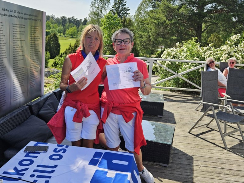 Resultat från Burvik Ladies Open