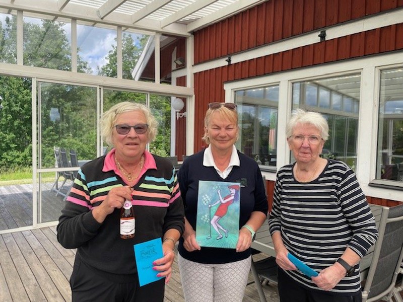 Resultat damgolfen 25 juni